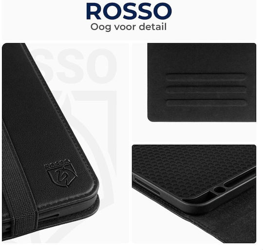 Rosso Flip Cover Blacη (Samsung Galaxy Tab S10 Ultra, S9 Ultra)