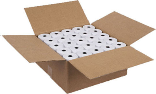Cash Register Paper Tape W57xD40mm 15m 48gr/m² 60pcs
