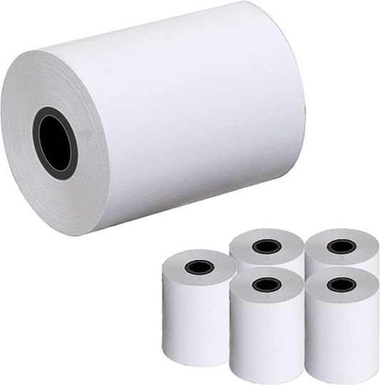 Cash Register Paper Tape W57xD40mm 15m 48gr/m² 60pcs