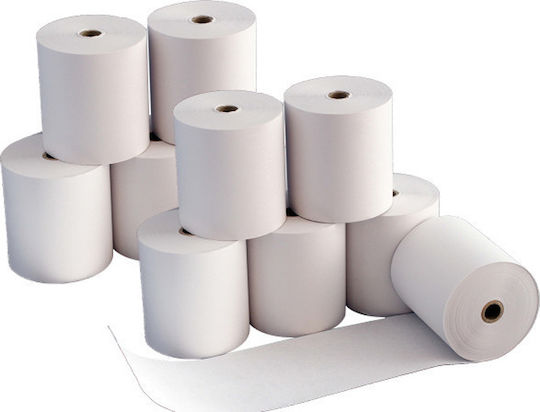 Termică Bandă de hârtie Registru de casă L79xΔ80mm 48gr/m² 5buc