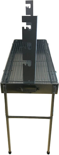 Verzinkt Holzkohlegrill 100cmx40cm