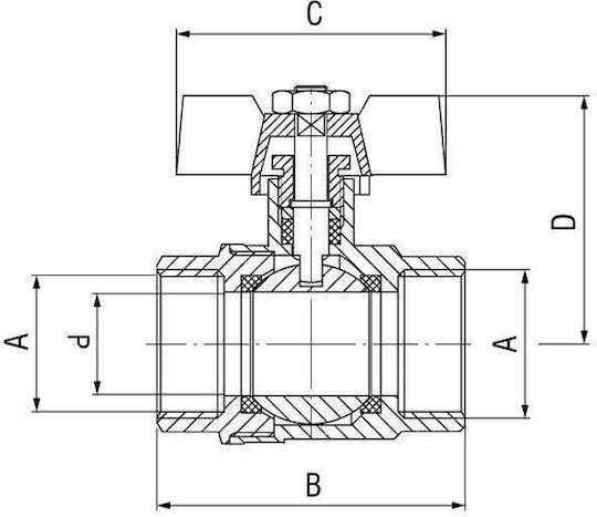 Ferro Valve / Switch 1"