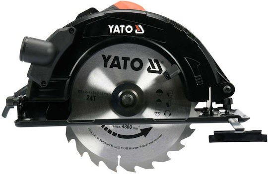 Yato YT-82154 Δισκοπρίονο 2800W με Σύστημα Αναρρόφησης