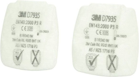 3M Προφίλτρα Μάσκας 2τμχ