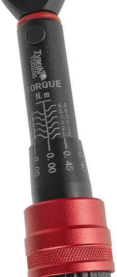 Torque Wrench 1/4" 1-6 Nm Tvardy T00255