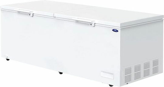 Sanden Intercool Επαγγελματικός Καταψύκτης Μπαούλο 600lt με 2 Πόρτες Π164 x Β70 x Υ85εκ.