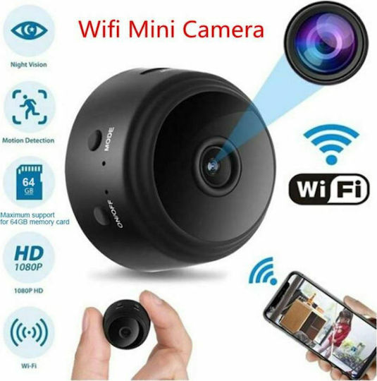Andowl Hidden Camera WiFi 1080p with Memory Card Slot and Motion Detector