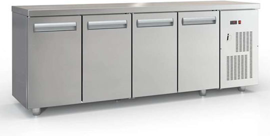 Inox Dobros Gewerbliche Gefrierschrank Inox mit 4 Türen 610lt P225 x B60 x H87cm