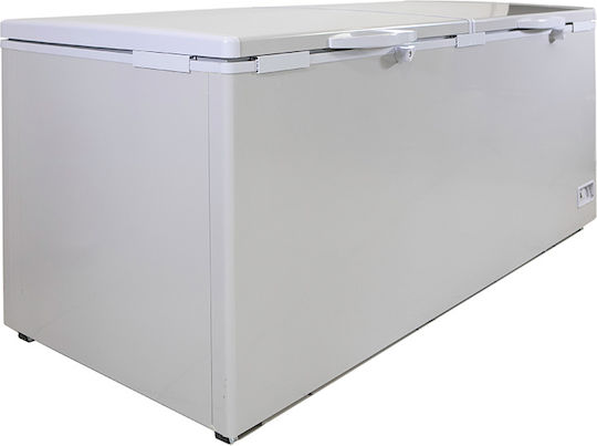 Ventus Επαγγελματικός Καταψύκτης Μπαούλο 677lt & 325W με 2 Πόρτες Π194.5 x Β79.7 x Υ82.5εκ.