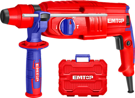 Emtop Impact Demolition Hammer Electric 800W with Chuck SDS Plus ERHRL801