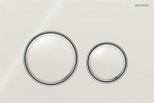 Geberit Sigma 21 Flush Plate Dual Flush Sand Grey