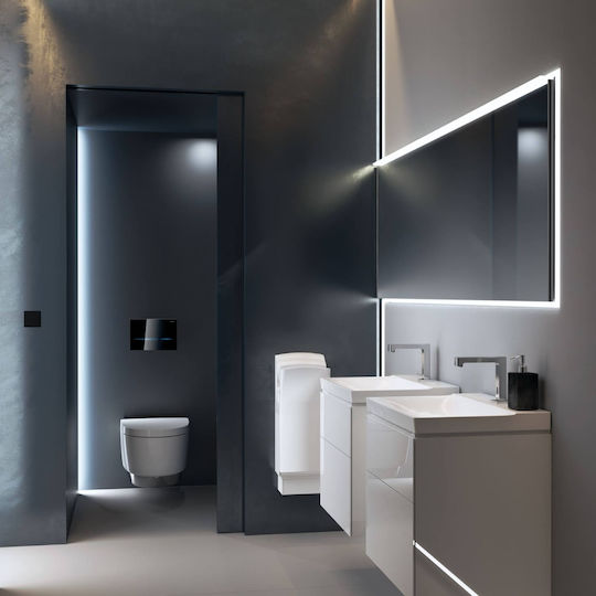 Geberit Sigma 80 Dual Flush Плоча за тоалетни чинии Двойно промиване