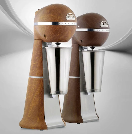 Artemis Επαγγελματική Φραπιέρα A-2001 Wood σε Καφέ Χρώμα 350W με 2 Ταχύτητες