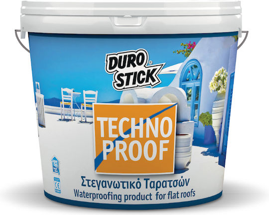 Durostick Technoproof Еластомерен Акрилен Водоустойчив 25кг Бял СВТЕПР25