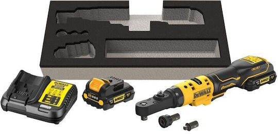 Dewalt Ηλεκτρική Καστάνια Μπαταρίας Λιθίου 12V 2x3Ah με Θήκη