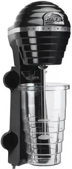 Artemis Commercial Coffee Frother Wall-mounted MIX-2010/Α WALL in Black Color 350W with 2 Speeds
