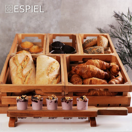 Espiel Decorative Crate Garden Wooden 53cmx32.4cmx11cm 3pcs KOP204