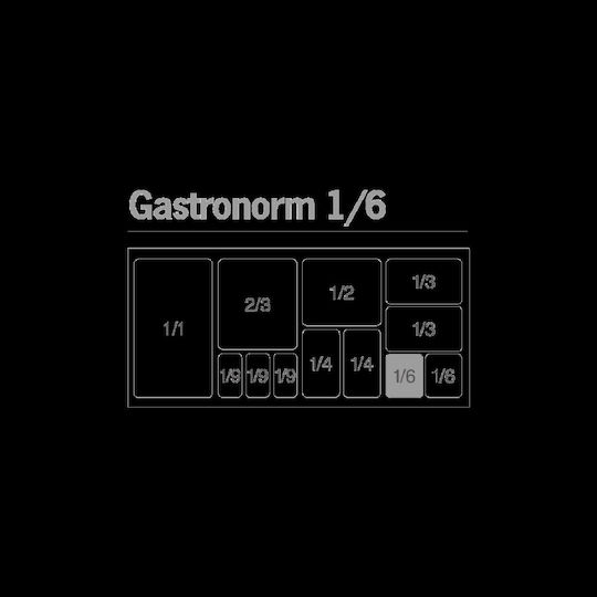 GTSA Commercial Food Storage Container 1.1lt 17.3x16.2x15cm