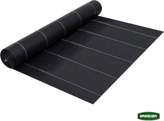 Grasher 101004 Ground Cover Fabric 95gr/m² 4x50m Black