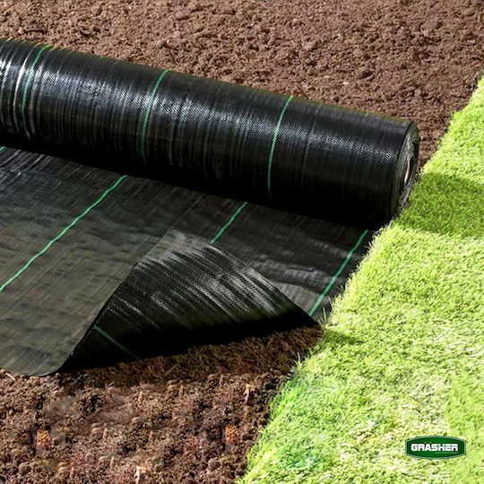 Grasher Fabric Ground Cover 95gr/m² 1.5x50m Black
