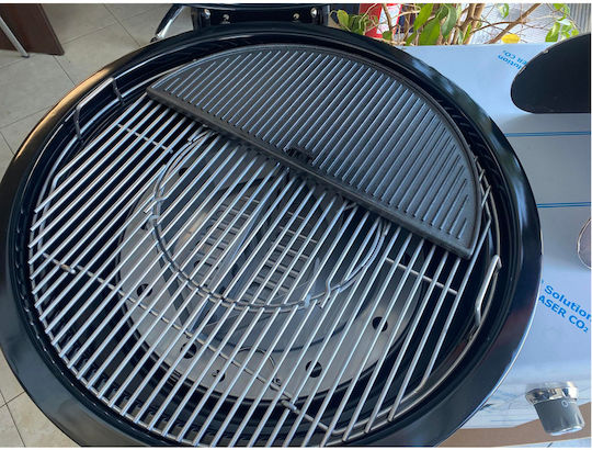 Bormann Elite BBQ1205 Baking Plate Double Sided with Cast Iron Flat & Grill Surface 50x25cm