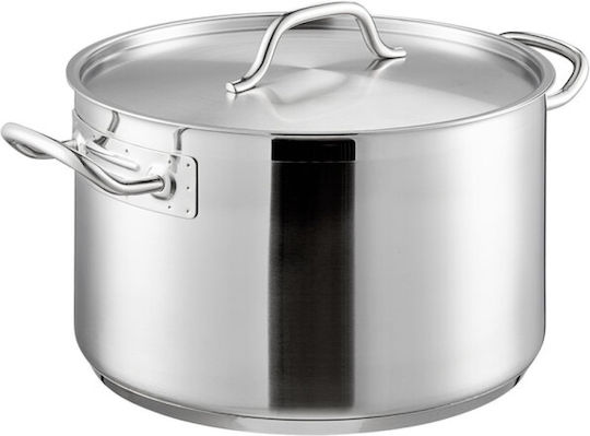 GTSA Inoxidabilă Aparat de gătit sub presiune Cu Capacitatea 17.7lt cu Diametru 32cm și Înălțime 22cm.