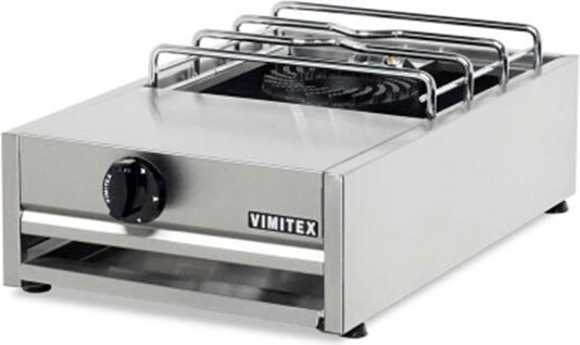 Vimitex -S Εστία Υγραερίου 9kW 37.5x62.5x20cm