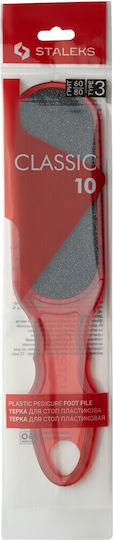 Staleks Plastic Foot File with Plastic Handle