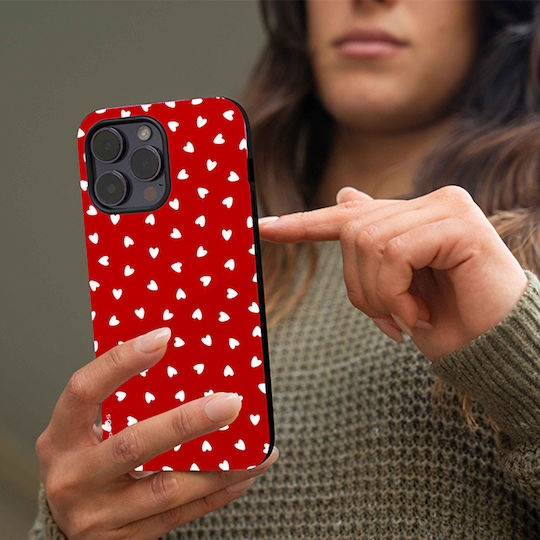 Калъф Sonique Heart Series за Samsung Galaxy M23 5G Червен