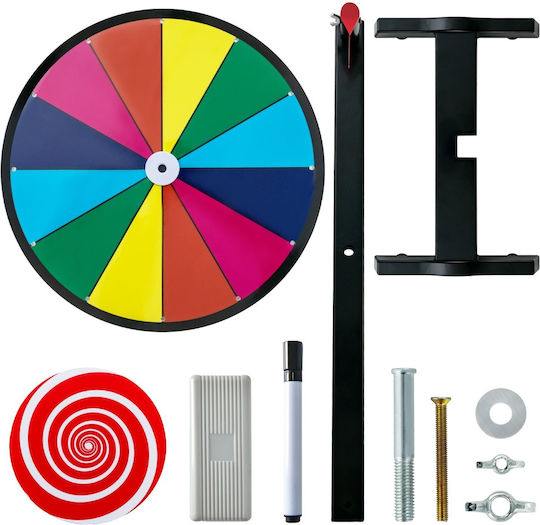 Costway Wheel of Fortune 12 Colorful Slots Stable Base Party Events Tt10007
