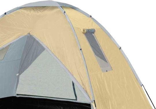 Campus 110-1155 Rio Summer Camping Tent Igloo Beige for 3 People 150x205x105cm