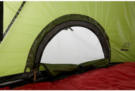 Grand Canyon Black Knob 10 Cort De Camping Verde 4 Anotimpuri Pentru 8 Persoane 510x450x250cm