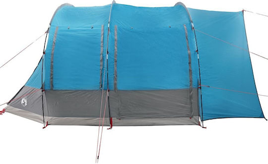 vidaXL Summer Camping Tunnel Car Tent Blue for 2 People 470x332x216cm