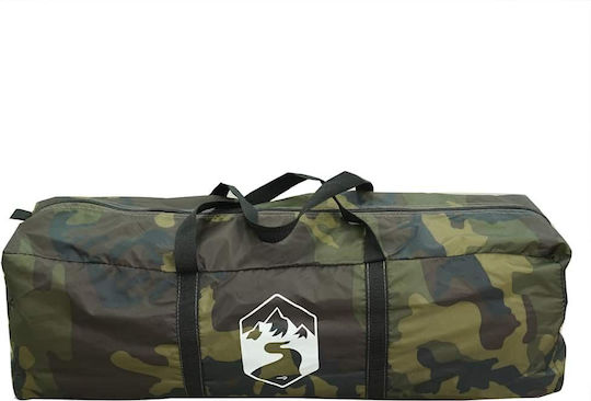 vidaXL Waterproof Camping Tent Green for 2 People