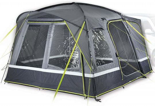 High Peak Tour 2.0 Winter Camping Tent Tunnel Grey for 3 People 350x320cm