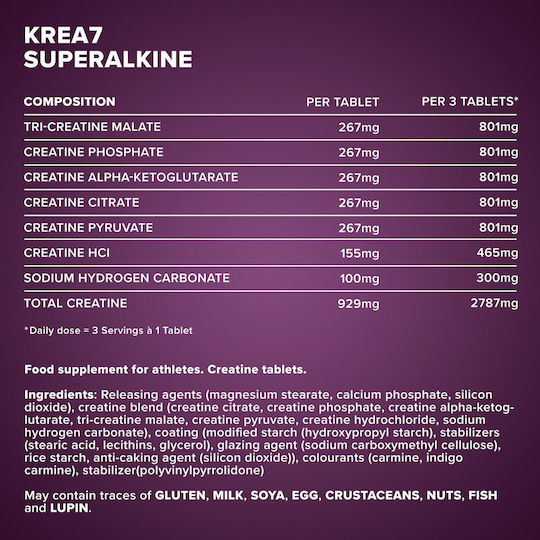 IronMaxx Krea7 Superalkaline 90 tabs