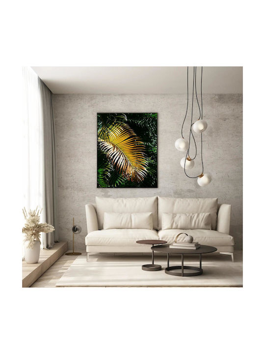 Colorful Palm Leaves Painting 80x120