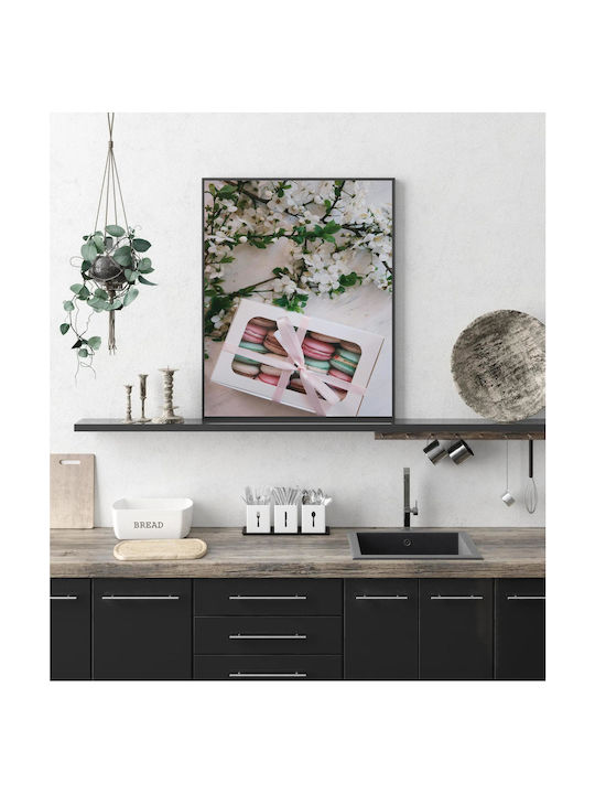 Картина Подаръчна Кутия Макарони Цветя 80x120
