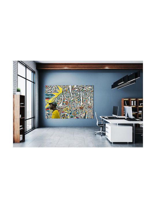 Πίνακας Colorful Abstract Street Art Πολύχρωμη Αφηρημένη Τέχνη Του Δρόμου 65x40