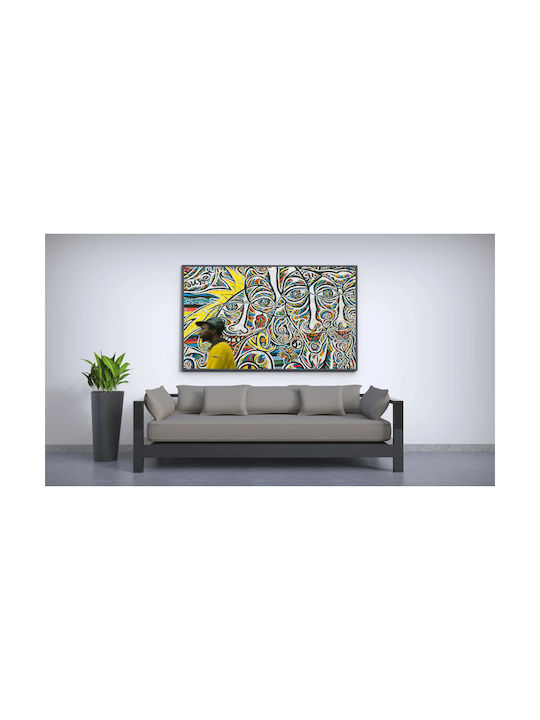 Πίνακας Colorful Abstract Street Art Πολύχρωμη Αφηρημένη Τέχνη Του Δρόμου 150x100
