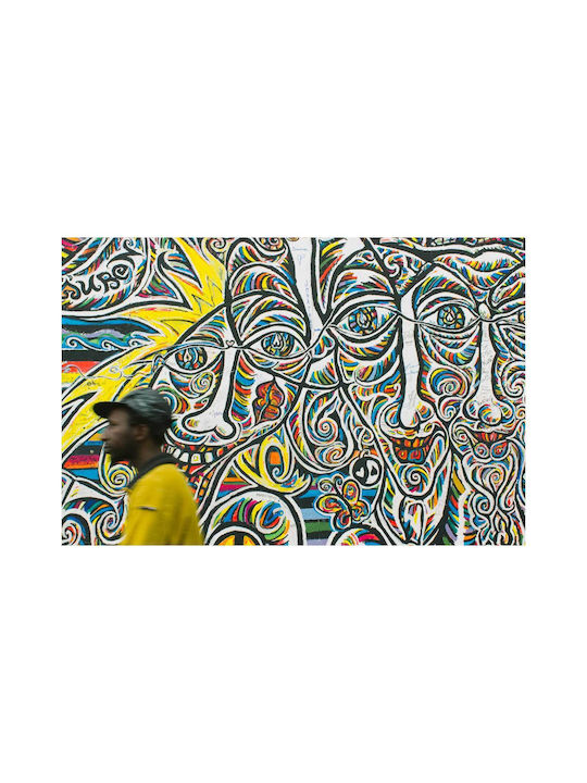 Πίνακας Colorful Abstract Street Art Πολύχρωμη Αφηρημένη Τέχνη Του Δρόμου 150x100