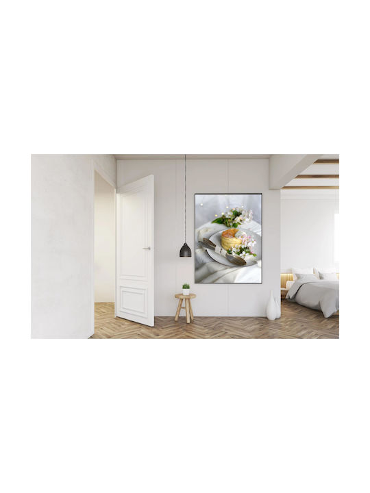 Πίνακας Elegant Dessert Flowers Κομψό Επιδόρπιο Λουλούδια 80x120