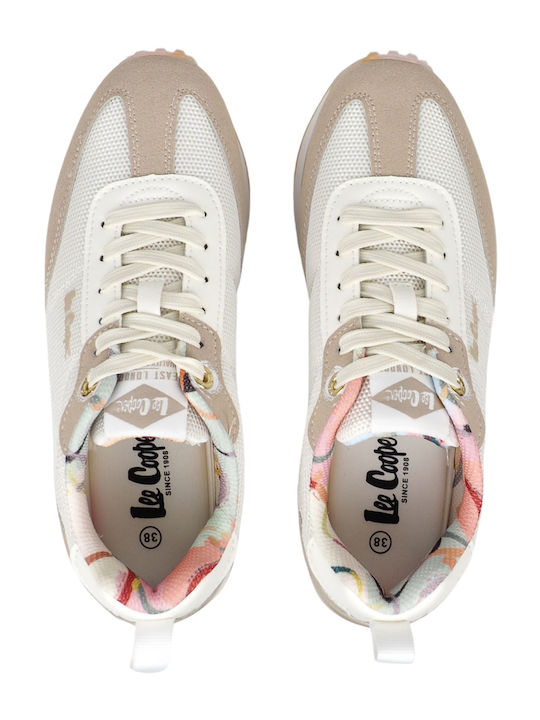 Sneakers Beige And White