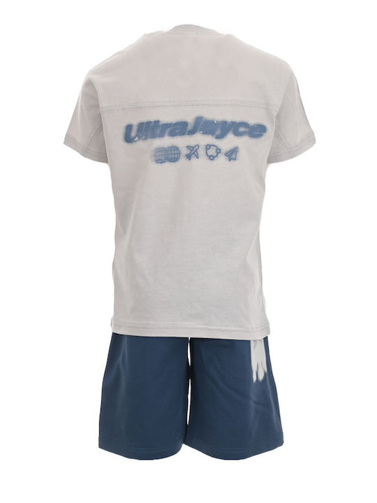 Joyce Kids Clothing Set with Shorts Gray 2 Pieces