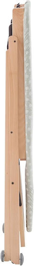 Bügelbrett für Dampfbügeleisen Zusammenklappbar 135x45x93cm