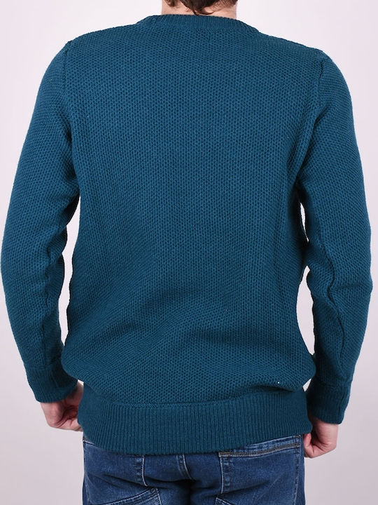 Bluse Petrol Blue