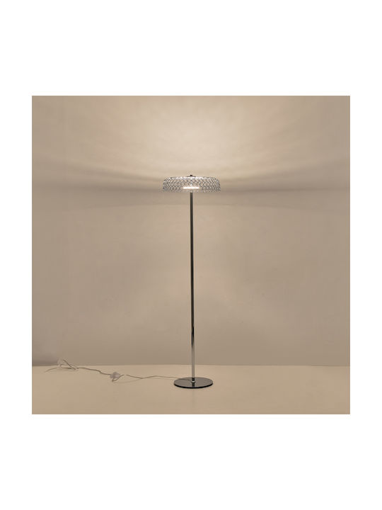 Eurolamp Perforato LED Φωτιστικό Δαπέδου Υ135εκ. Ασημί Eurolamp Perforato LED Φωτιστικό Δαπέδου Υ135εκ. Ασημί