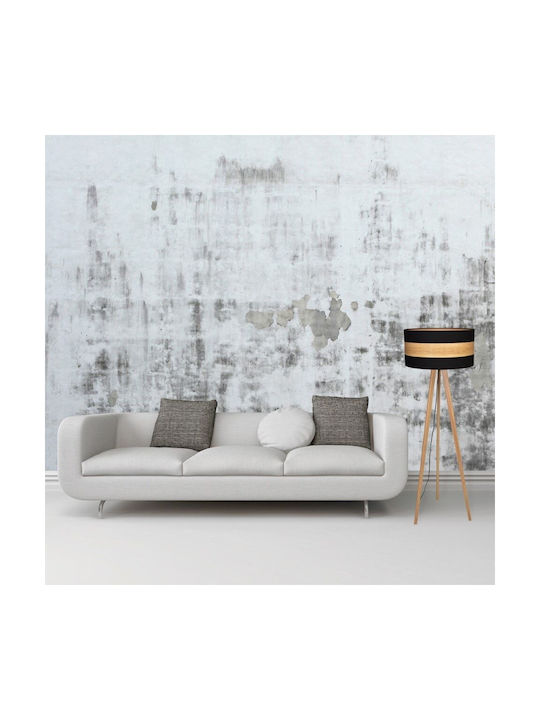 Eko Light Λάμπα Φωτιστικό Δαπέδου Υ100xΜ50εκ. με Ντουί για Λαμπτήρα E27 Μαύρο