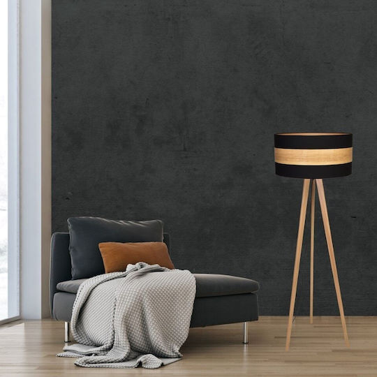 Eko Light Lamp Floor Lamp H100xW50cm. with Socket for Bulb E27 Black