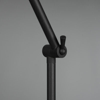Trio Lighting Enzo Floor Lamp H150xW25cm. with Socket for Bulb E27 Black
